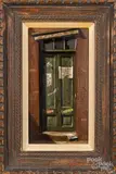 of Old Doorway by Ronald Reillo, oil on board, sold Dec 2019
