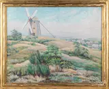 landscape by J. Winthrop Andrews, oil on canvas, sold Dec 2019