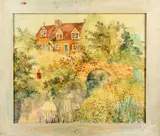 landscape by Jeanne Davies, oil on canvas, sold Dec 2019