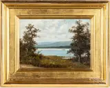 landscape by Thomas Bailey Griffin, oil on canvas, sold Dec 2019