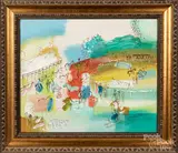 Parisian scenes by Charles Cobelle, oil on canvas, sold Nov 2019