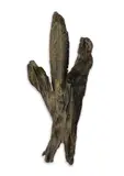 Corn Husk Wall Mounted Sculpture I by Seena Donneson, 2008, bronze with applied brown patina, sold Dec 2021