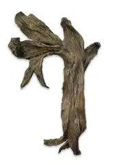 Corn Husk Wall Mounted Sculpture V by Seena Donneson, 2008, bronze with applied brown patina, sold Dec 2021