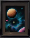 Lunar Gold by Michael David Ward, print, sold Jul 2021