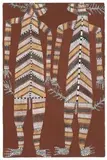 Mimih Spirits by Mick Kubarkku, 1999, natural earth pigments on paper, sold Mar 2010