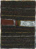 Jilamara by Kutuwulumi Purawarrumpatu, 1999, natural earth pigments and synthetic binder on paper, sold Mar 2010