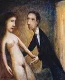 The Dance by Garry Shead, 2000, oil on composition board, offered Sep 2010