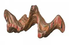The Monsters (Big Biology Burning Hot) by Lionel Bawden, 2004, coloured pencils, epoxy and linseed oil, sold Sep 2010