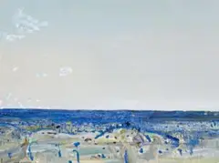 Avenel by Fred Williams, c.1975, gouache on paper, sold Nov 2010