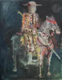 Le Picador by Blasco Mentor, Gouache, sold Oct 2023