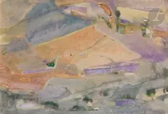 La Pancine by Pierre Humbert, 1969, Aquarelle, sold Oct 2023