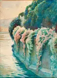 Les chevelures de roses by André-Charles Coppier, Aquarelle, sold Jun 2015