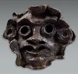 Masque aux grands yeux by André Derain, Épreuve en bronze patine signée, marquée "AT, sold Jun 2015