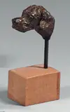 Tête de chien by Joël Blanc, 2000, Épreuve en bronze patiné, sold Jun 2015