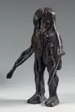 Personnage debout by Isabelle Walberg, Épreuve en bronze patiné, sold Jun 2015