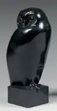 Hibou by Irénée Rochard, Épreuve en bronze à patine noire, sold Jun 2015