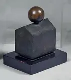 Souvenir d'enfance by Alain Le Yaouanc, 1977, Épreuve en bronze patiné, sold Jun 2015