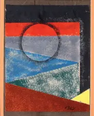 Composition by Boris Lacroix, 1932, Pastel, sold May 2014