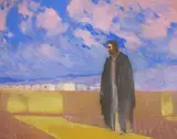 Crépuscule by Marcel Feguide, Pastel, sold Jun 2023