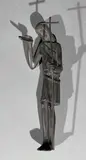 Saint Jean-Baptiste by Jean Lambert-Rucki, Epreuve en bronze patiné, sold Jun 2023