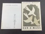 Sans titre by Georges Braque, Affiche lithographiée pour l exposition « Sur, sold Sep 2021