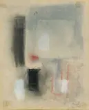 Sans titre by Youla Chapoval, Fusain, crayons de couleur et gouache sur papier, sold Jul 2021