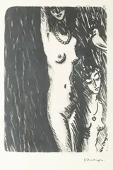 Le Torse. 1924 by Kees van Dongen, Lithographie sur Japon, sold Oct 2021