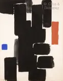 Sans titre by Jacques Nestlé, Gouache sur papier, sold Oct 2021