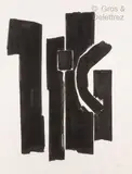 Sans titre by Jacques Nestlé, Gouache sur papier, sold Oct 2021