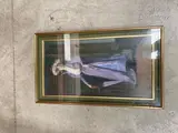Elegante à l'ombrelle by Gaston-Frédéric de Burggraff, Pastel signé en bas à gauche, sold Oct 2021