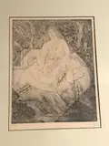 Scène à l'antique.Le mariage de Pamphile by Paul Alex Deschmacker, Lithographie, sold Jul 2021