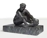 Nu féminin aussi dit aussi «étude pour l'Ecclésiaste by Auguste Rodin, Epreuve en bronze patiné, sold Nov 2015