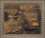 Mocador Negre by Antoni Tàpies, 2008, Technique mixte et collage sur bois, sold Jun 2015