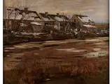 An der Amper in Dachau by Giulio Beda, oil on canvas, sold Sep 2015