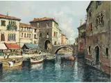 Venedig by Otto Hellmeier, oil on canvas, offered Jun 2025