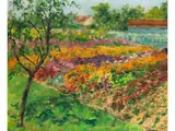 Sommerblumen by Maria del Pilar von Bayern, oil on canvas, offered Jun 2024