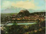 Untitled by Ansicht von Salzburg, oil, offered Apr 2018
