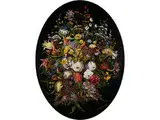 Blumenstillleben by Heinz Dörge, oil on canvas, sold Sep 2018