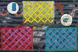 Aux arcades, la machine fait tilte by Pierre Gauvreau, 1993, acrylic on canvas, sold Oct 2021