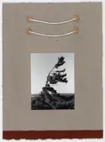 Resume the Breath of Peace by Greg Staats, silver print and mixed media on paper board, sold May 2021