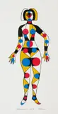 Polychromée - C - by Alfred Pellan, 1973, colour serigraph on paper, sold Apr 2021