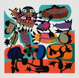 Sioux by Alfred Pellan, 1975, colour serigraph on paper, sold Apr 2021