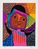 Bambin by Alfred Pellan, 1974, colour serigraph on paper, sold Apr 2021