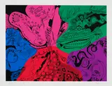 Bestiaire - 4 - by Alfred Pellan, 1974, colour serigraph on paper, sold Apr 2021