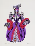 Olivia by Alfred Pellan, 1971, colour serigraph on paper, sold Apr 2021