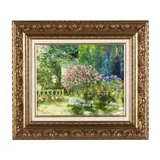 Garden Scene by Claude Cambour, Oil on canvas, sold Feb 2024
