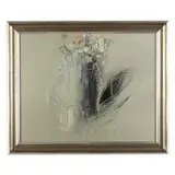 Two Bouquets by Alexander Pesterev, Oil on canvas, sold Feb 2024