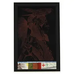 Hawk Dancer by Donald E. Crouch, Serigraph on paper, sold Feb 2024
