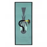 Anhinga by Charley Harper, Serigraph in colors on canvas, sold Feb 2024