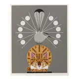Catnip by Charley Harper, Serigraph in colors, sold Feb 2024